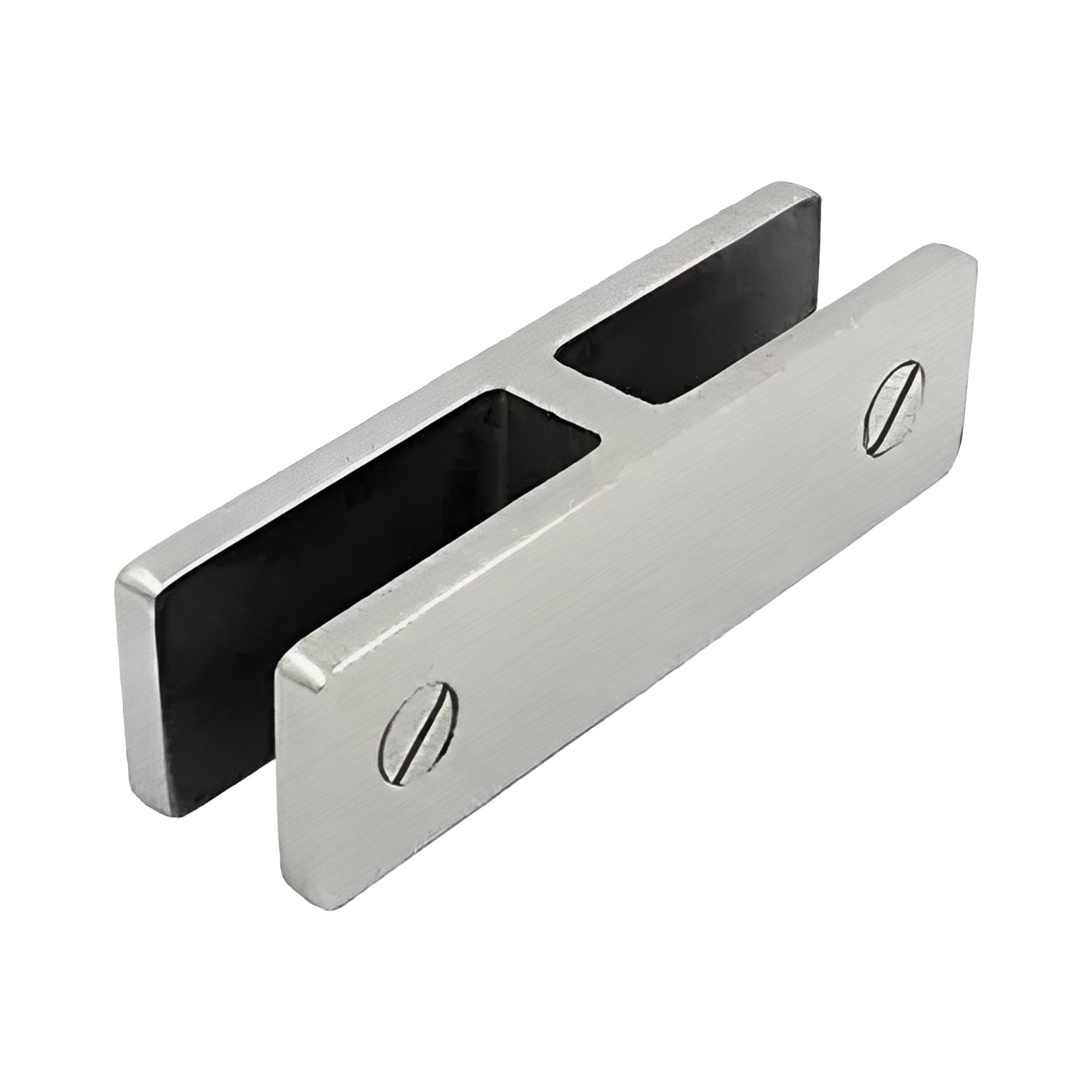 Brixwell Glass To Glass Bracing Clamp 180 Degree Type 3/8" to 1/2